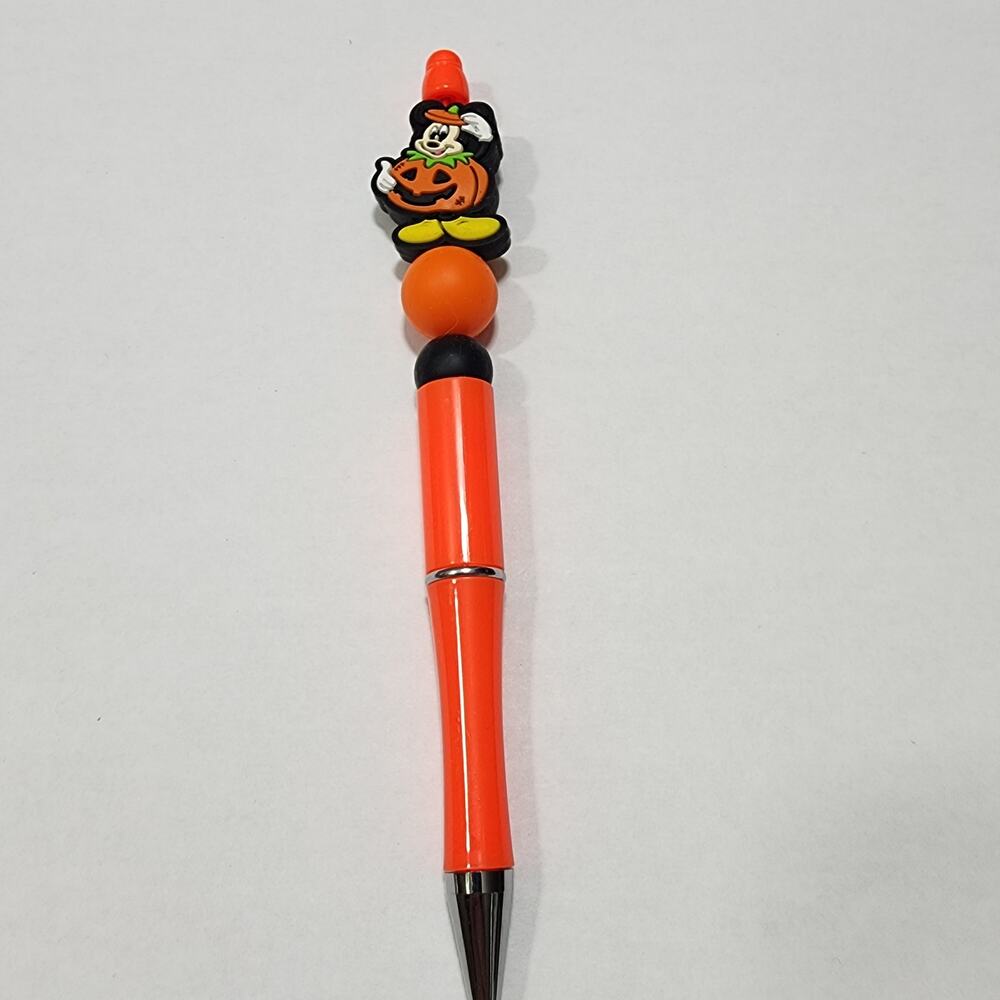 Mickey Mouse Silicone Pumpkin Costume Halloween Orange Pen NEW
